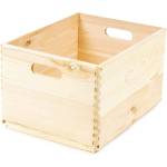 Compactor Кутия за съхранение от борова дървесина Custom, 40 x 30 x 23 cm - Compactor (RAN6476)