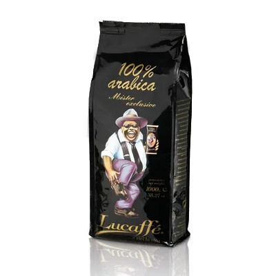 Lucaffé Кафе на зърна Lucaffe Exclusive 100 % Арабика - 1 кг (V8493)