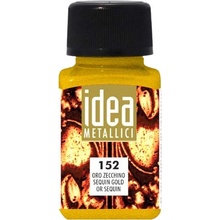 Maimeri Idea Metallici tekuté metalické farby 152 sequin gold 60 ml