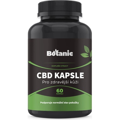 Botanic CBD Kapsle Pro zdravější kůži 60 kapslí
