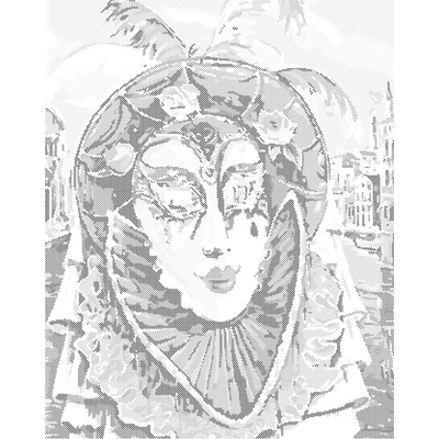 ZUTY Bodkovanie - KARNEVAL V RIU Rámovanie: bez rámu a bez vypnutia plátna, Rozmer: 40x50 cm