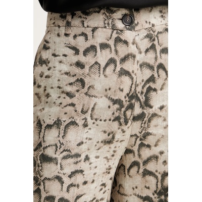 Pinko елегантен къс панталон дамски от памук (106870.A3BL)