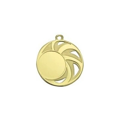 Medaile paprsky průměr 45 mm s emblémem Zlatá