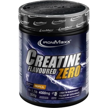IronMaxx Creatine Powder Zero | Flavoured [500 грама] Тропически Плодове