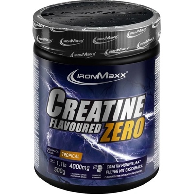 IronMaxx Creatine Powder Zero | Flavoured [500 грама] Тропически Плодове