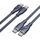 Voltme C2023 Powerlink Moss USB-C/ USB-C, 1m, modrý