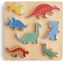 Mushie Puzzle Dinosaur