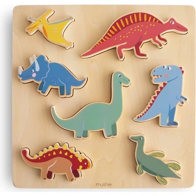 Mushie Puzzle Dinosaur