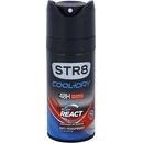 Deodoranty a antiperspiranty STR8 Cool & Dry Body React deospray 150 ml