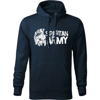 Image 1 of DRAGOWA мъжки суитшърт с качулка Аристон, тъмносин, 320г/м2 (8438)