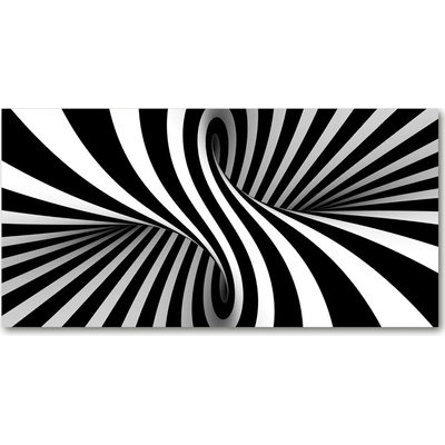 Foto obraz sklo tvrzené abstrakcie vír 100x50 cm