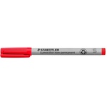 STAEDTLER Безалкохолен маркер, OHP, 0, 4 mm, STAEDTLER "Lumocolor 311 S", червен 311-2 (311-2)