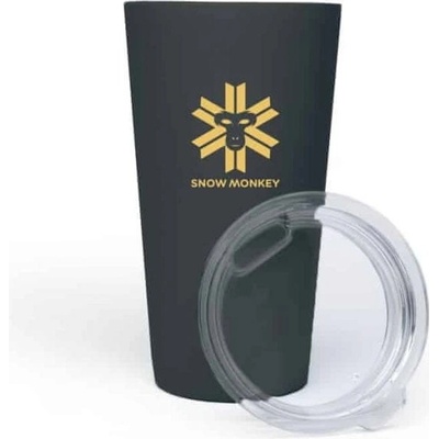 Snow monkey Termohrnek Snow Monkey Enjoyer black 473 ml