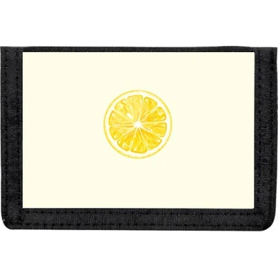 Peněženka na suchý zip Citron