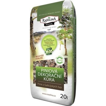 Rašelina Soběslav Piniová dekorační kůra 20 l