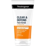 Neutrogena Clear & Defend Пилинг за лице със салицилова киселина, 150 ml
