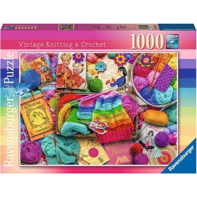 RAVENSBURGER Pletení a háčkování 1000 dílků