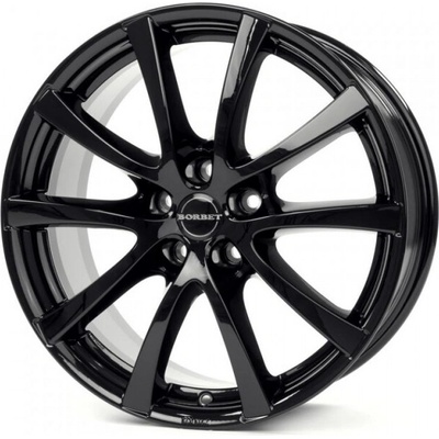 Borbet LV4 7x17 4x108 ET32 black gloss