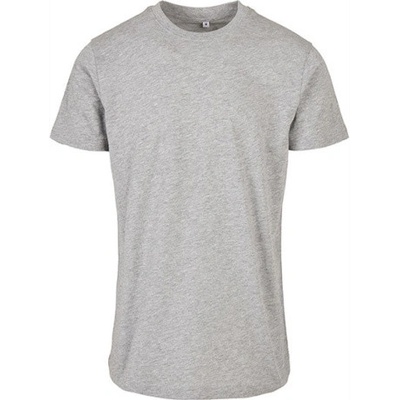 Build Your Brand pánské triko BB010 Heather Grey