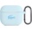 Lacoste Силиконов калъф с карабинер за Apple AirPods 3 - Lacoste AirPods 3 Liquid Silicone Glossy Printing Logo Case (син) (LCA3SLB)