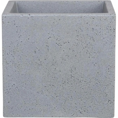 Scheurich Květináč plast šedý 38 x 38 x 32 cm