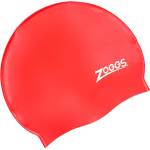 Zoggs Шапка за плуване Zoggs Silicone Cap Swim cap - Red - размер One Size (581-0210-0411)