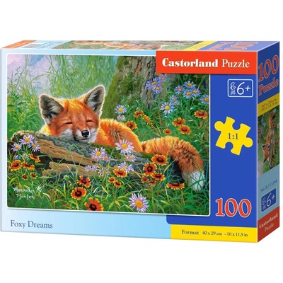 Castorland - Puzzle Foxy Dreams - 100 piese