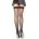 Leg Avenue Backseam Thigh Highs 9112 Black S/M/L