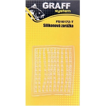 Graff System Zarážky Carp silikonové Červená