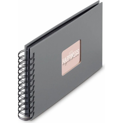 Hama "Fine Art" Spiral Stone Grey 24x17 50 black Pages 9839