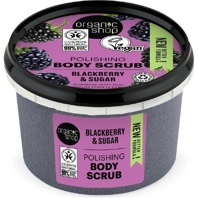 Organic Shop Blackberry & Sugar Polishing Body Scrub 250 ml