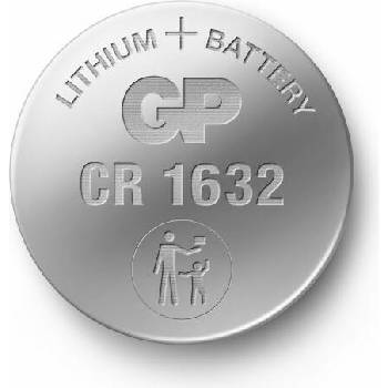 GP Batteries Батерия литиева cr1632 3v gp batteries, 1 бр. блистер /цена за 1 бр. / (gp-bl-cr1632-7u1)