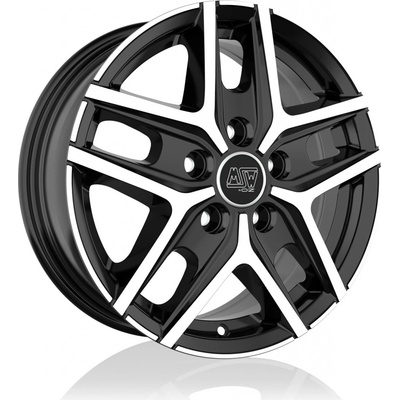 MSW 40 6,5x16 5x118 ET65 gloss black polished