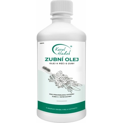 Hadek Zubní olej 0,5 l