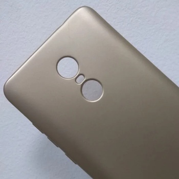 Калъф за Xiaomi Redmi Note 4 силиконов гръб златен Lux