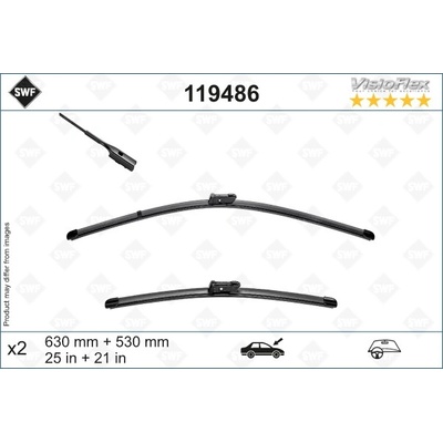 SWF Valeo Original VisioFlex 630+530 mm 119486
