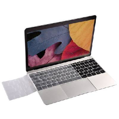Силиконов протектор за клавиатурата на MacBook 12 - Comma Keyboard Protector (прозрачен-мат) (D12MBK-TR)