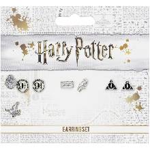 Carat Shop Sada náušnic Harry Potter Nástupiště 9 a 3/4 Hedvika Relikvie WE0107