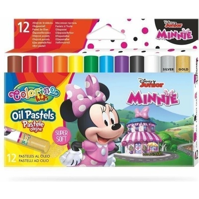Colorino Disney Junior Minnie olejové pastely 12 barev