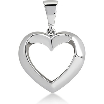 Lillian Vassago Celozlatý přívěsek, srdíčko LLV11 GP082W