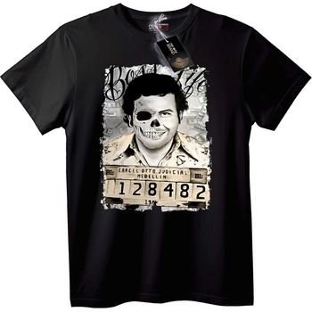 NOONEBRAND Тениска с черепен мугшот - 2XL, White