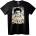 NOONEBRAND Тениска с черепен мугшот - 2XL, White