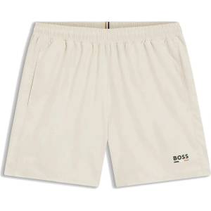 HUGO BOSS Бански гащета BOSS Swordfish 10257136 swimming shorts - Beige (Open White)