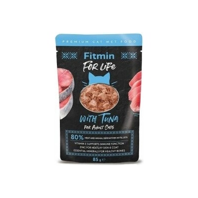 Fitmin For Life Tuňáková kapsička pro kočky 85 g
