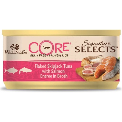 Wellness Core Signature Selects Туна и Сьомга 79 г