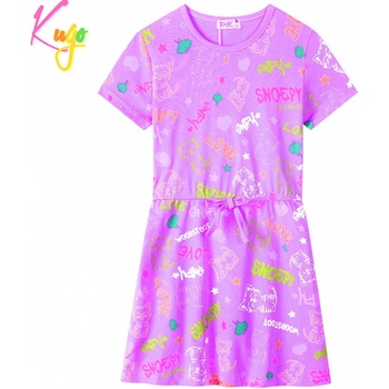 Kugo dievčenské šaty CS1026, fialková
