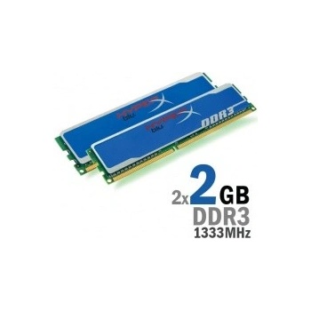Kingston HyperX Blu DDR3 4GB 1333MHz CL9 (2x2GB) KHX1333C9D3B1K2/4G
