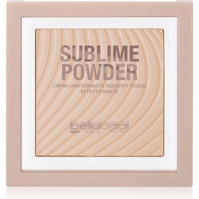 bellaoggi Sublime Powder kompaktný púder s matným efektom Golden Sand 9 g