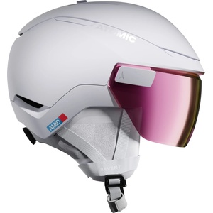 Atomic Ски каска Atomic Revent GT Amid Visor HD S2 Ski helmet - White Heather / Pink Copper HD - размер One Size (418-1607-0311)