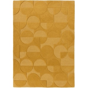 Flair Rugs Жълт вълнен килим , 200 x 290 cm Gigi - Flair Rugs (503119367914)